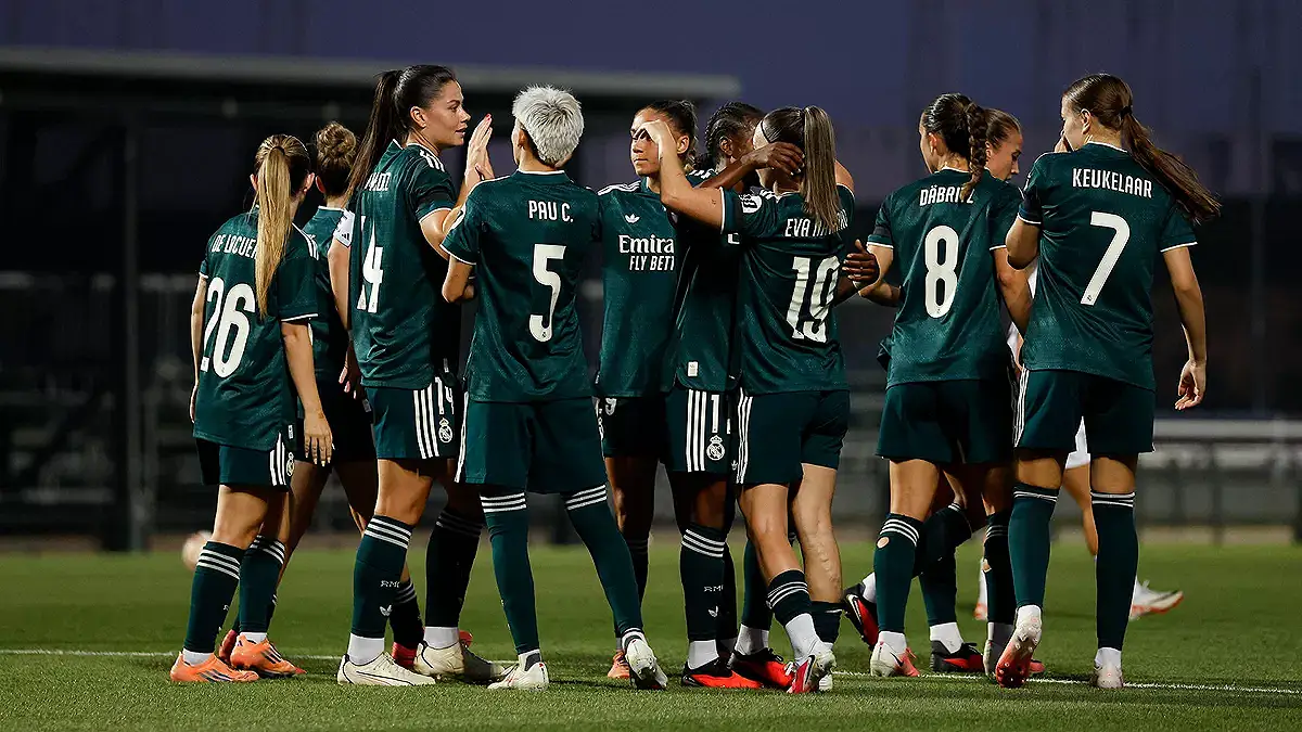 Le Real Madrid féminin s'impose 2-0 face à l'Ajax