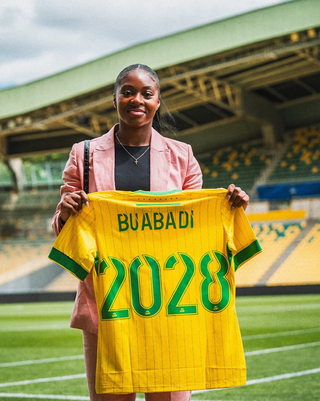 Esther Buabadi, première recrue estivale du FC Nantes