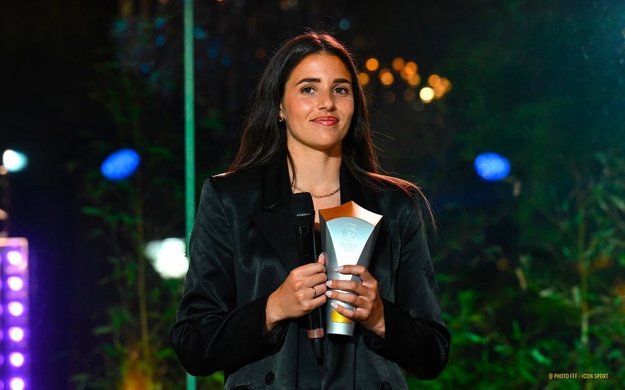 Manon Uffren remporte le trophée du plus beau but de la saison