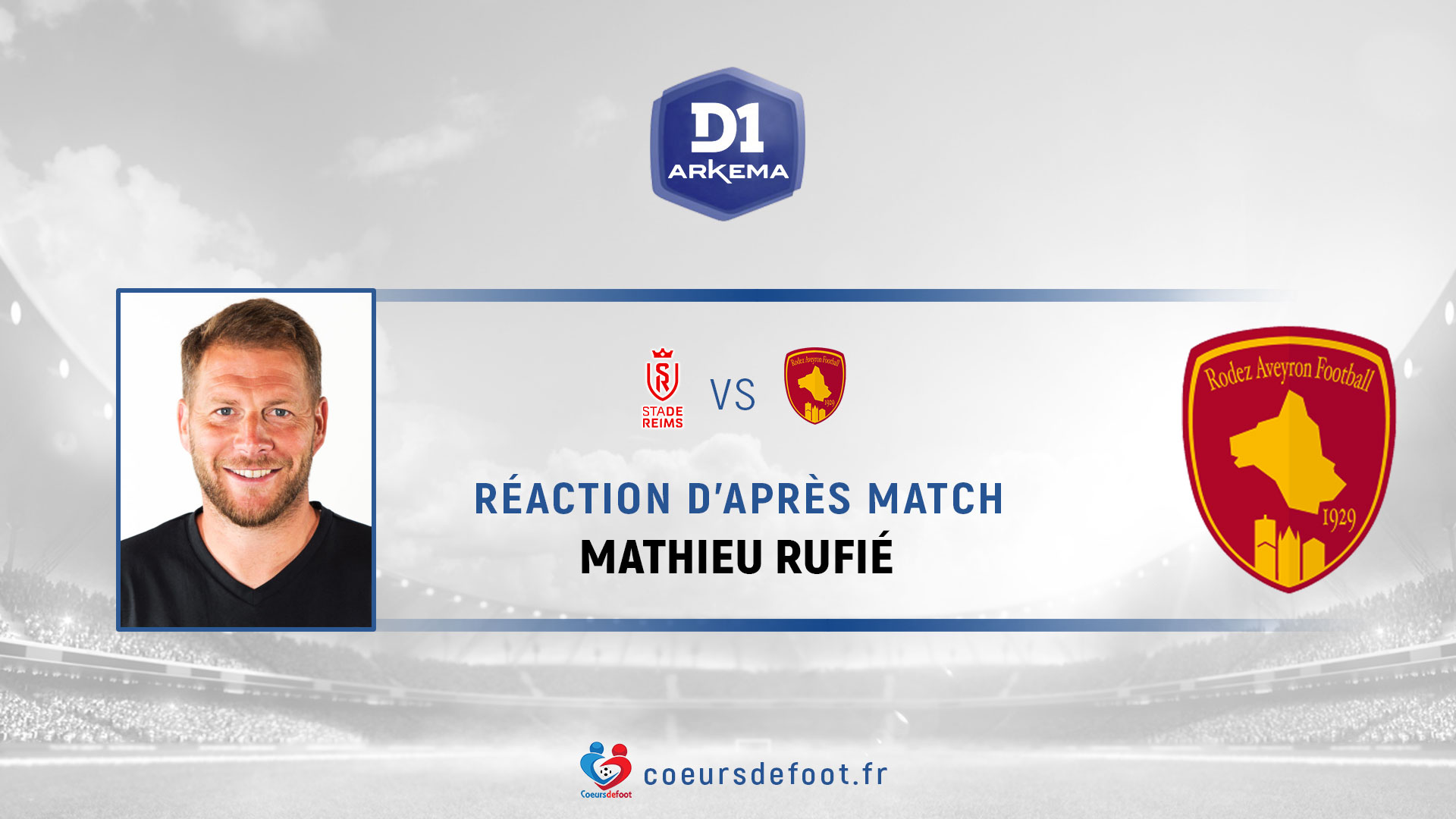 Mathieu Rufié (Rodez AF) : « Pour moi on est dans la course [pour le maintien] »