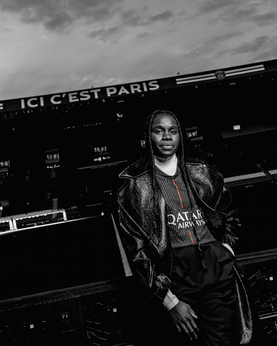 Griedge Mbock éloignée des terrains après sa blessure