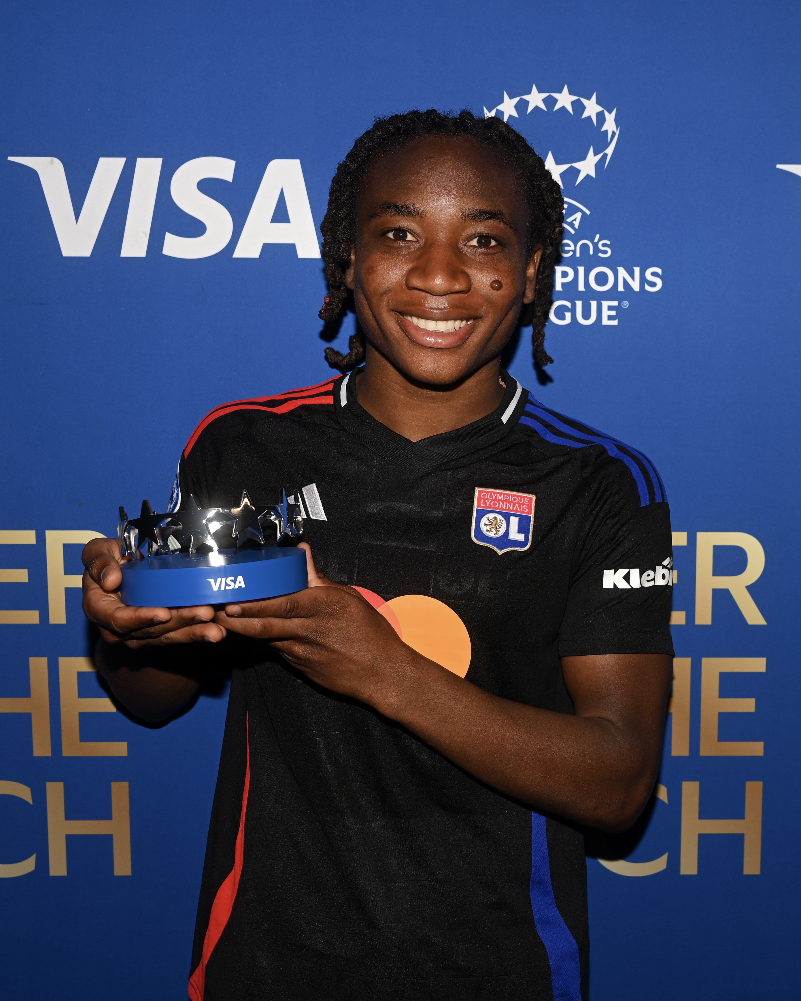 Arsenal - Lyon (F) : Melchie Dumornay élue joueuse du match.