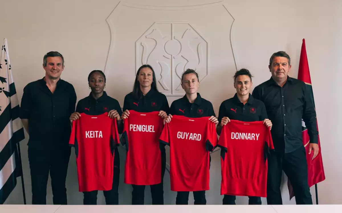 Stade Rennais (F) : 4 premières joueuses pro signées