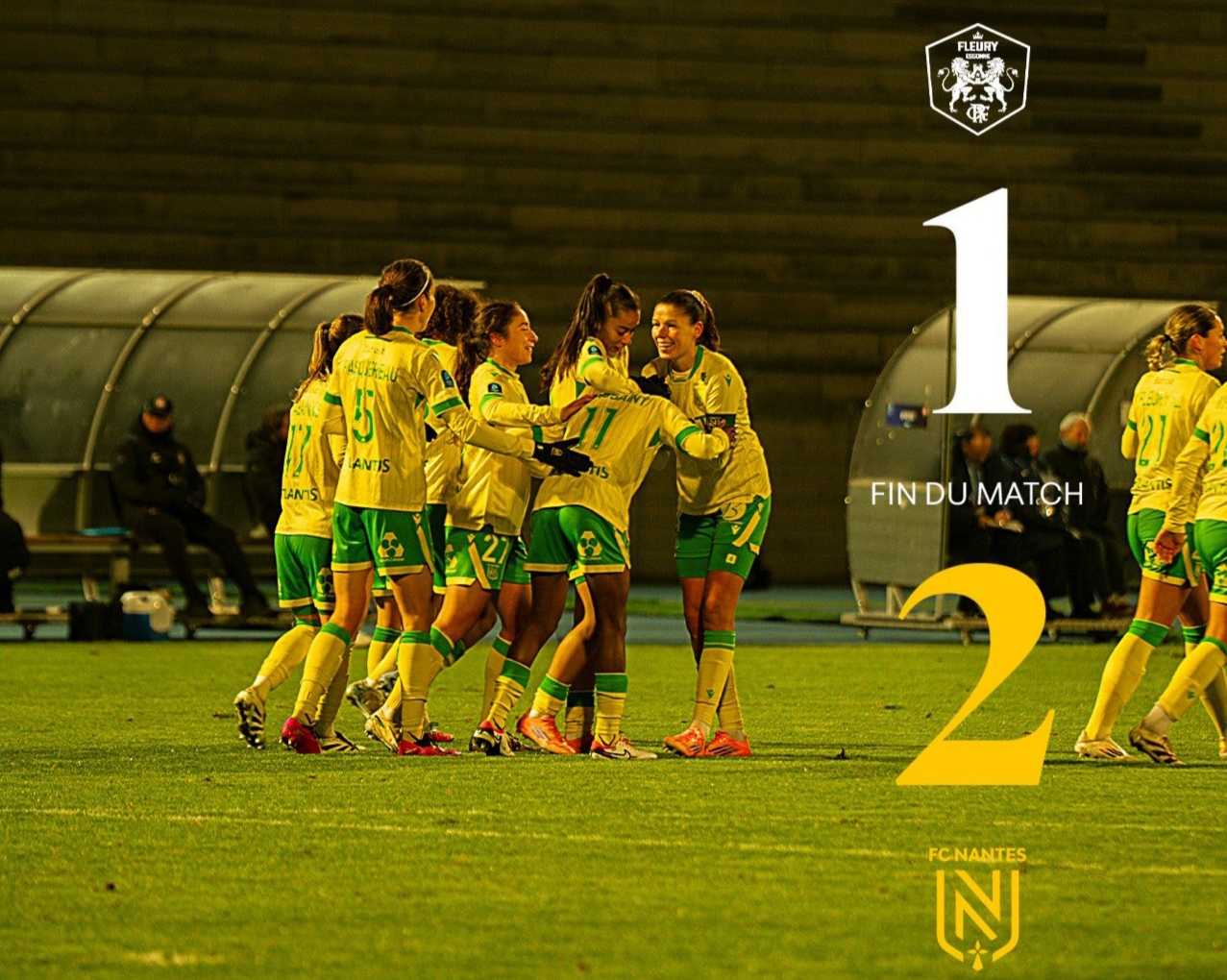 Première Ligue Arkema : Le coup parfait du FC Nantes face à Fleury