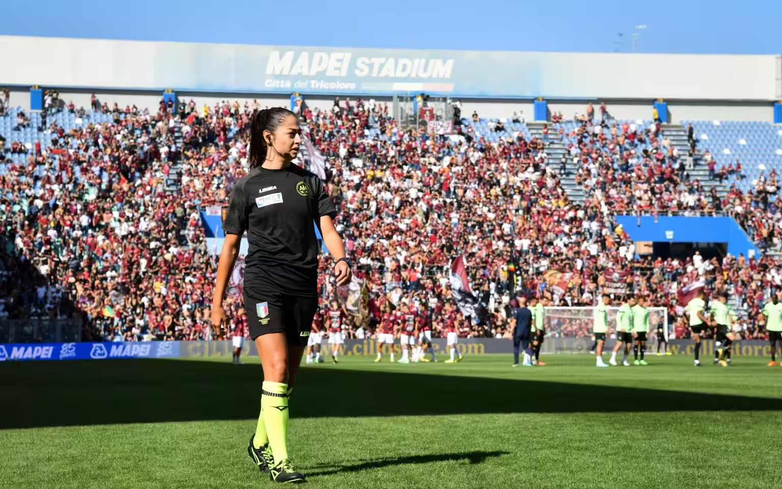Italie : Maria Sole Ferrieri Caputi première arbitre féminine en Serie A