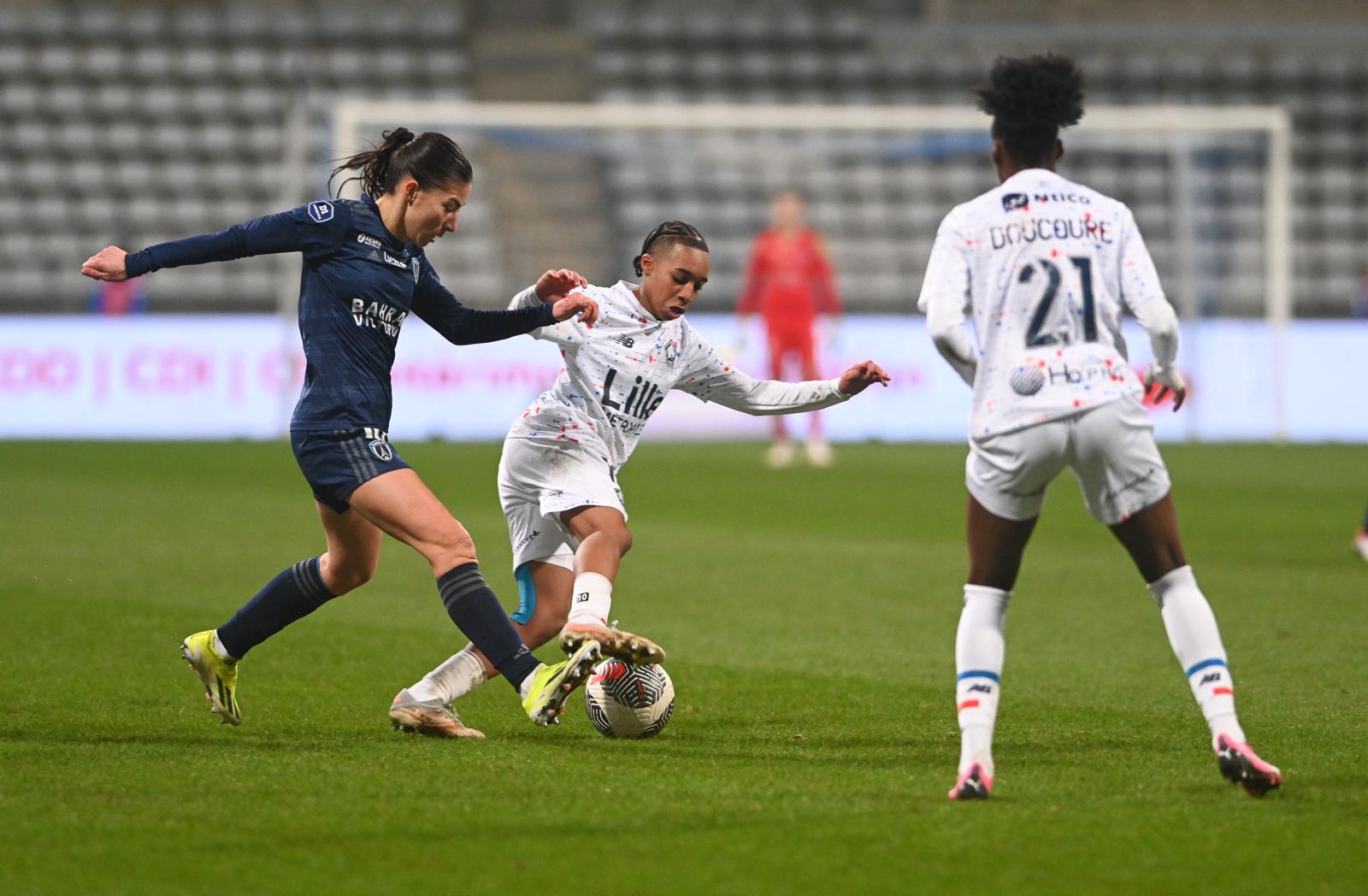 D1 Arkema - Paris FC/Lille (3-2) : Les Parisiennes l'emportent au finish