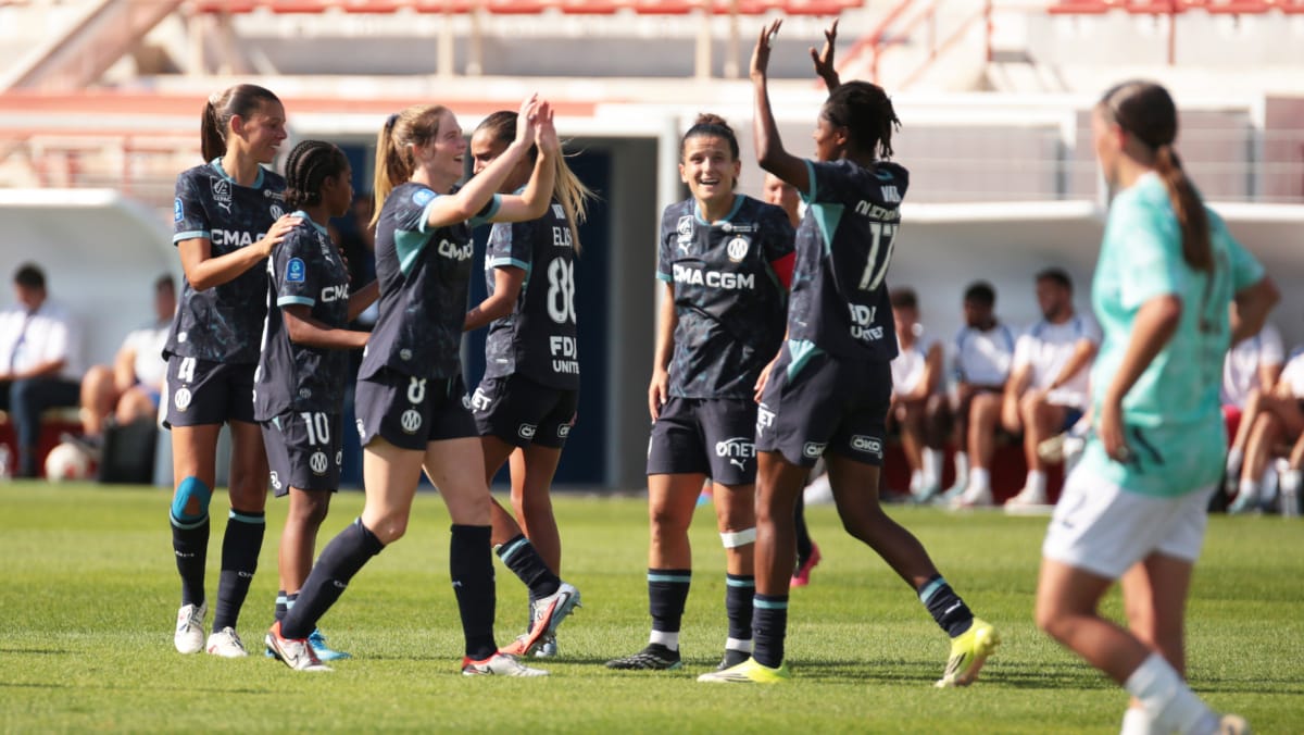 OM - Thonon Évian (F) : les Marseillaises assurent la qualification (6-1)