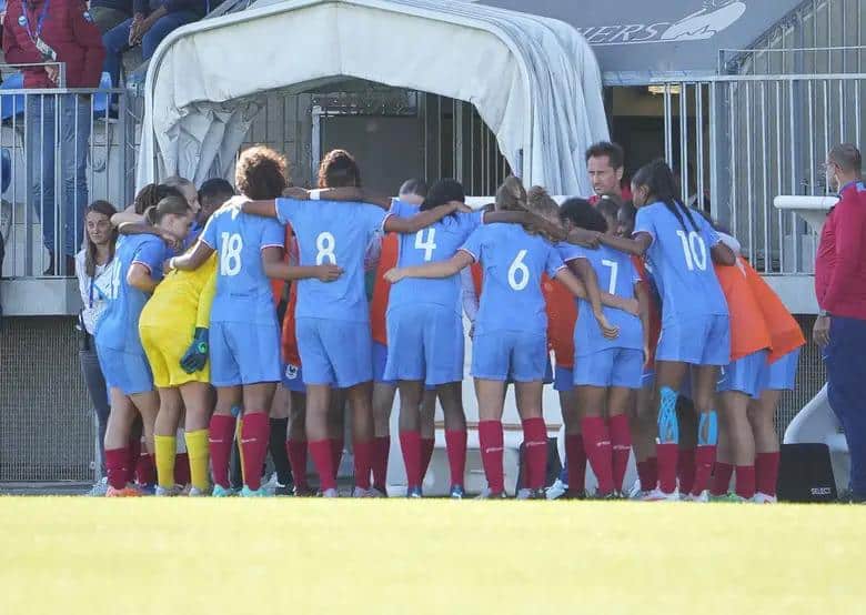 Bleuettes U19 : La France bat l'Angleterre après un match difficile