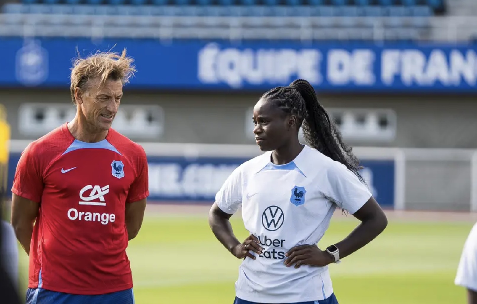 Griedge Mbock (Bleues) : « Continuer à gagner les matches pour arriver à notre objectif [de titre]. »