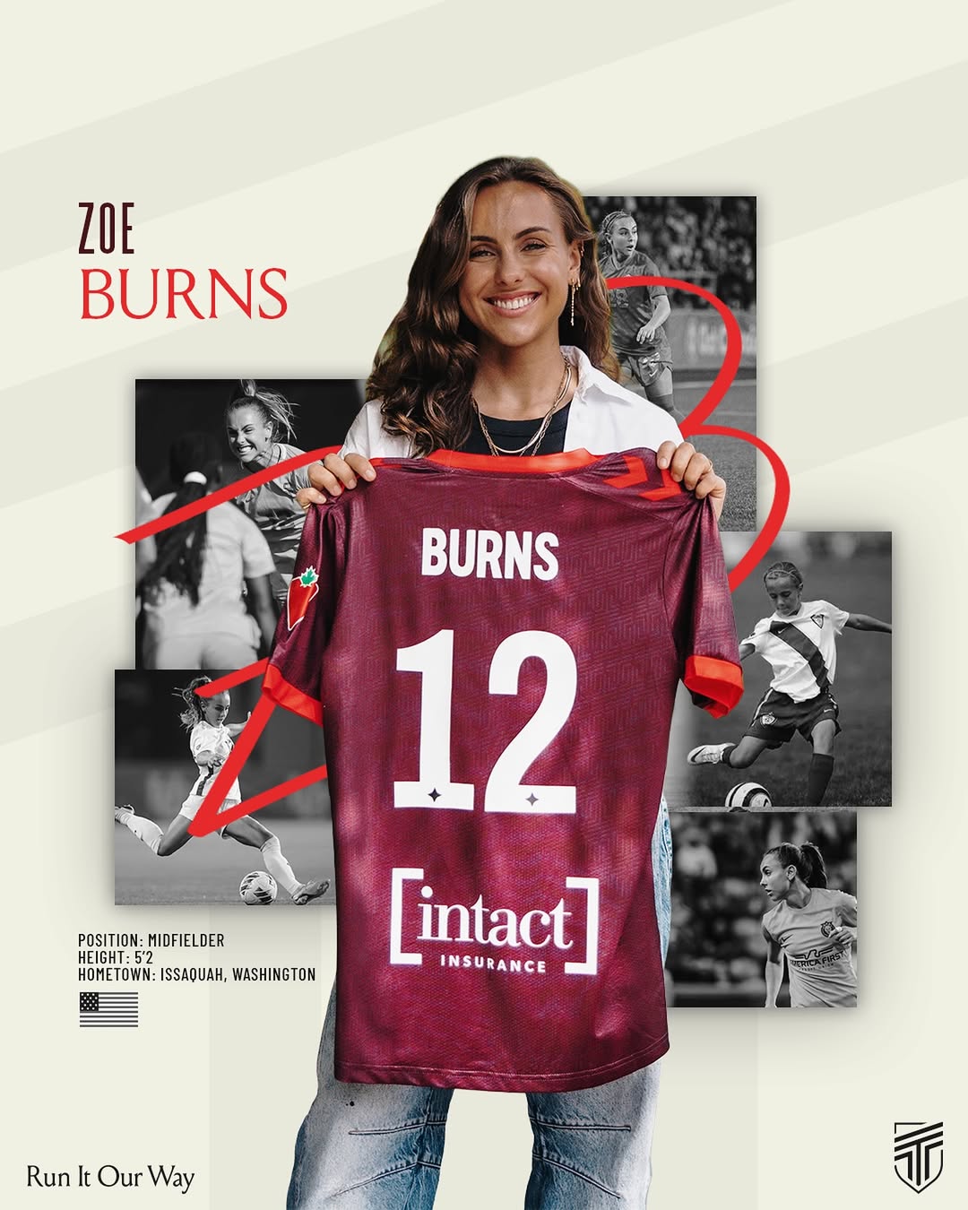 Zoé Burns quitte Fleury 91 rejoint le club Canadien, AFC Toronto