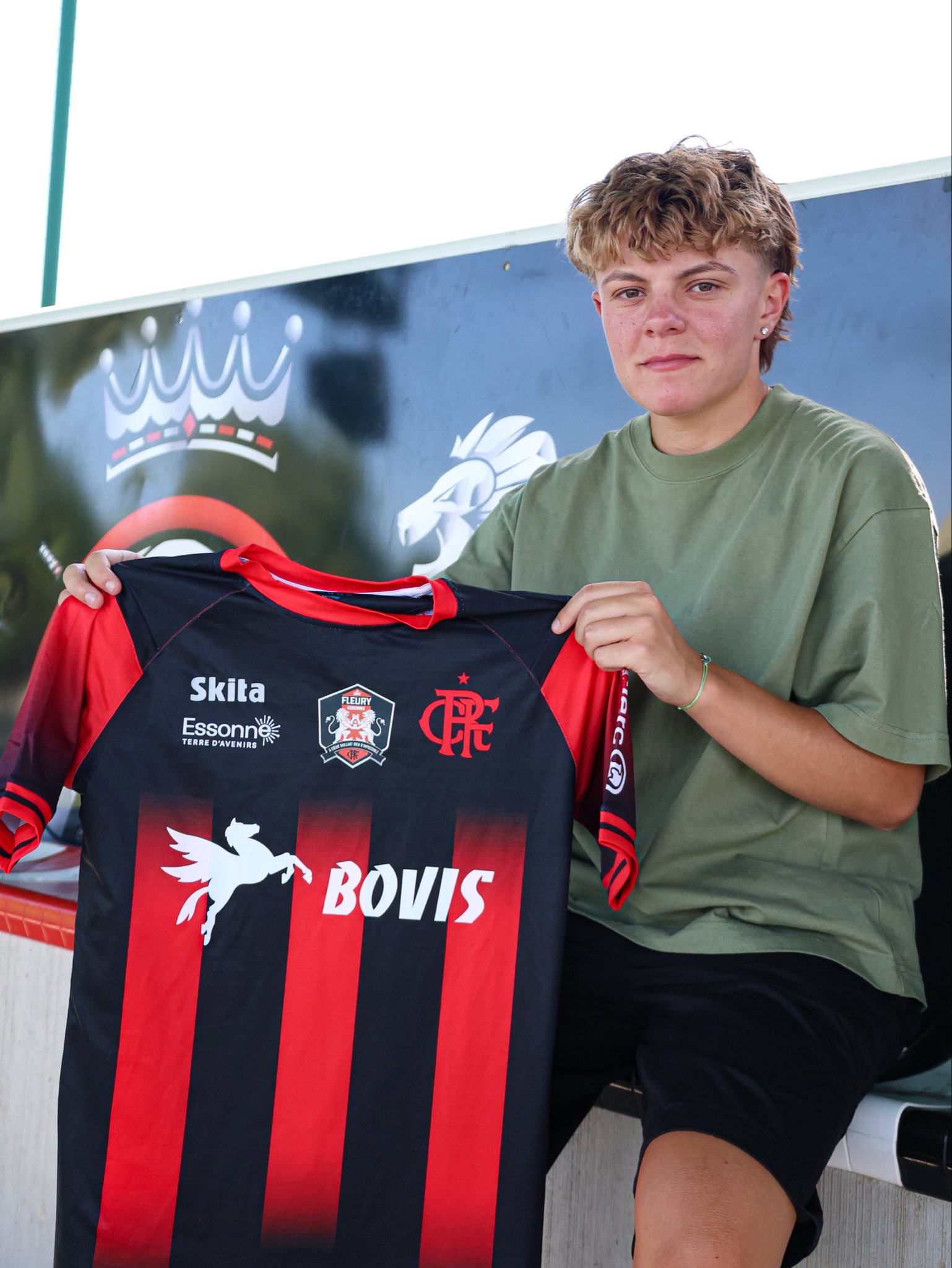 Lucie Calba signe au FC Fleury 91