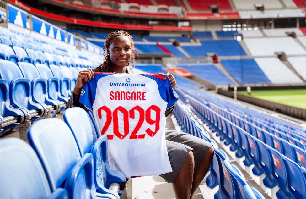 Wassa Sangaré poursuit son aventure avec les Lyonnes