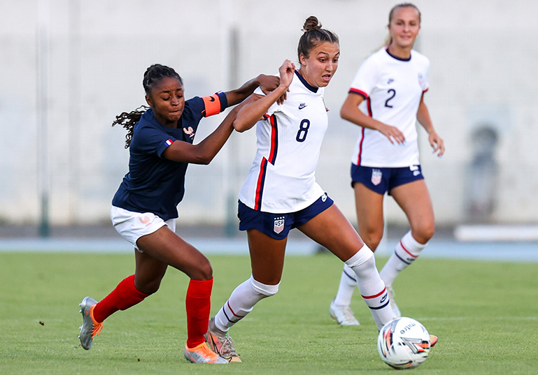 Sud Ladies Cup 2022 : Les U20 françaises s’inclinent (1-3) face aux États-Unis