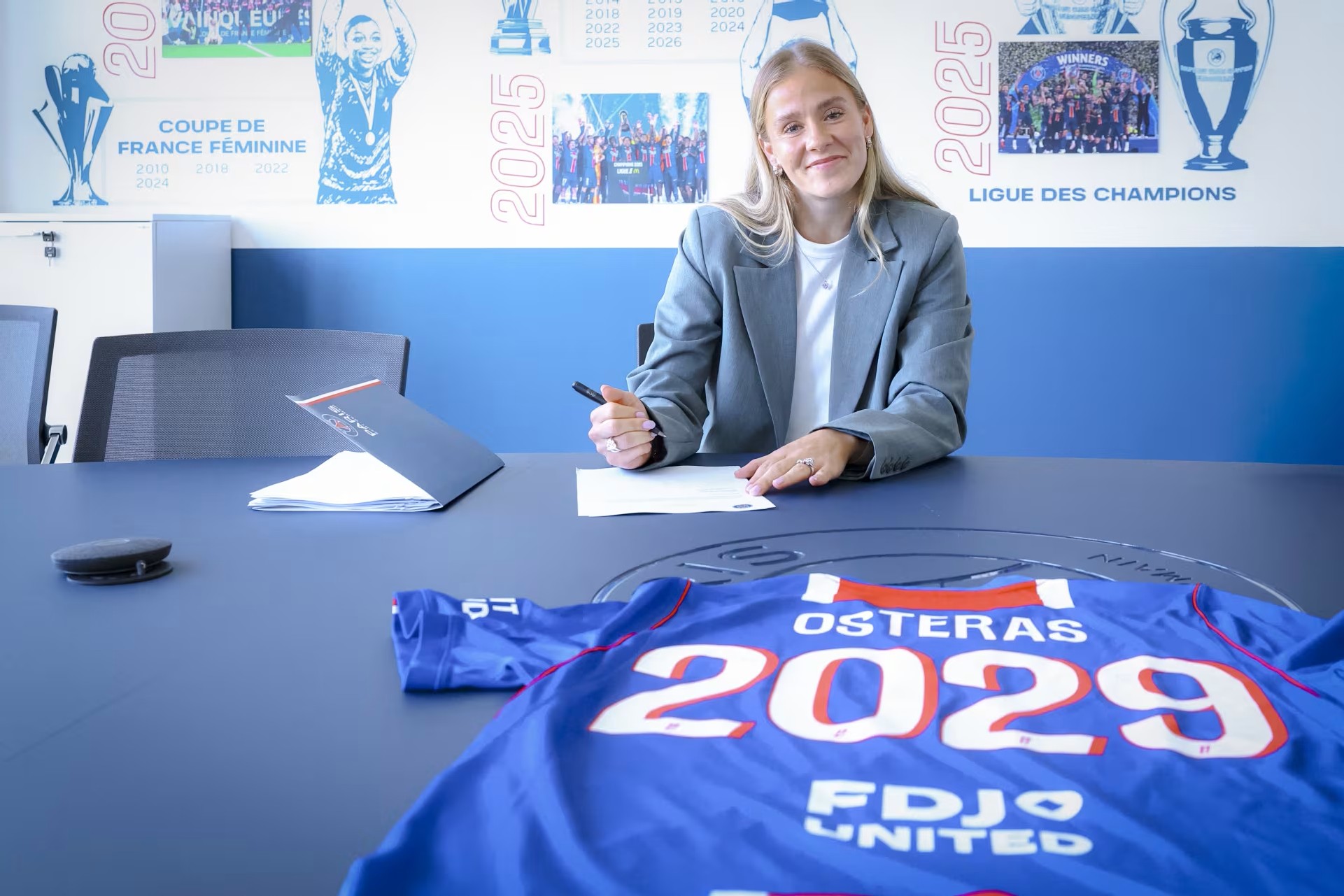Emilie Østerås s’engage avec le PSG jusqu’en 2029