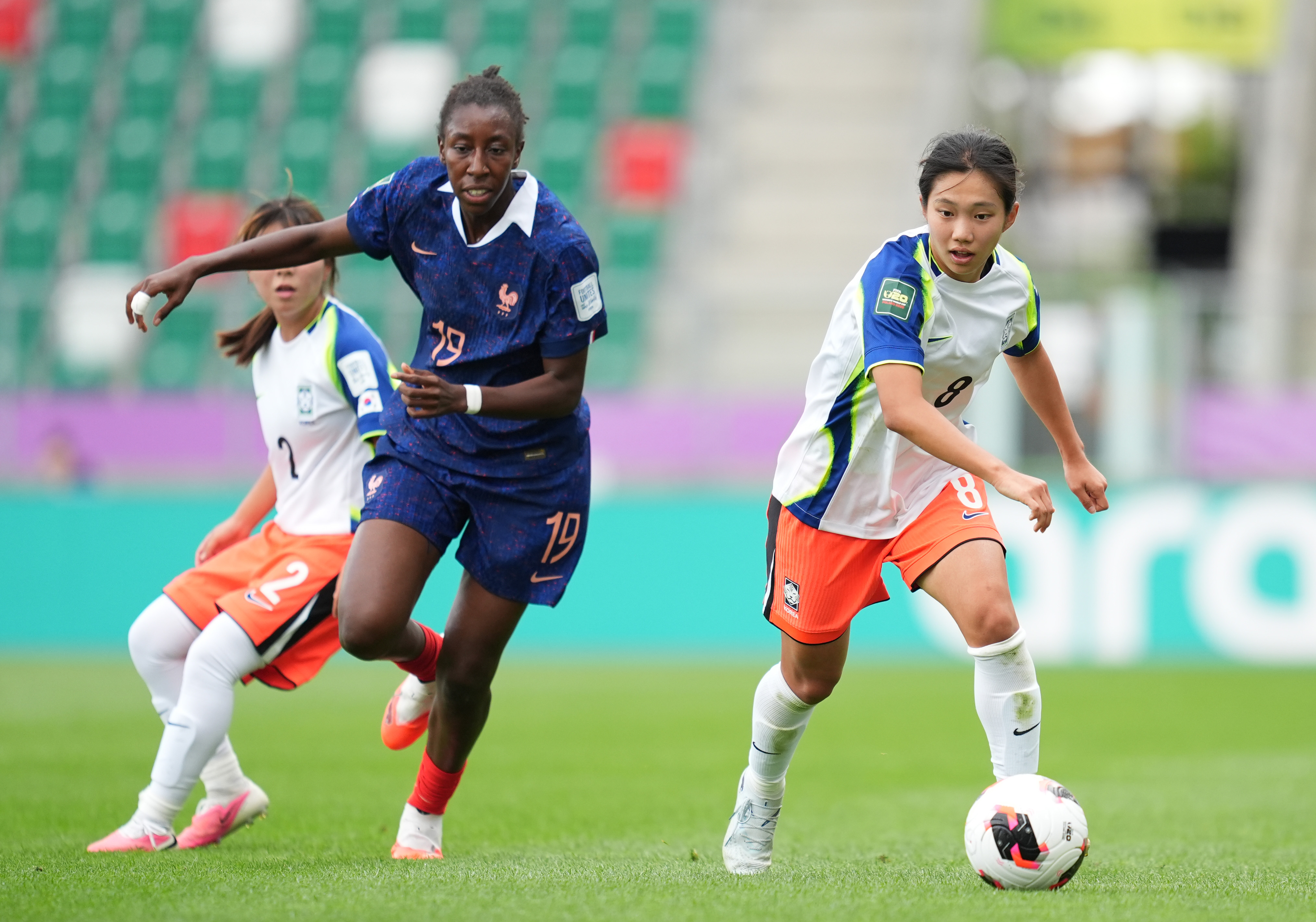 Mondial U20 : les Bleuettes freinées par la Corée du Sud
