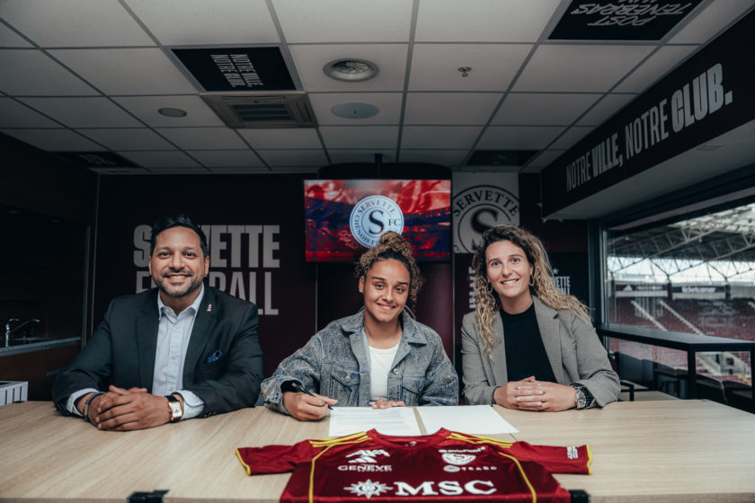 Manon Le Page s’envole vers la Suisse avec le Servette FCCF