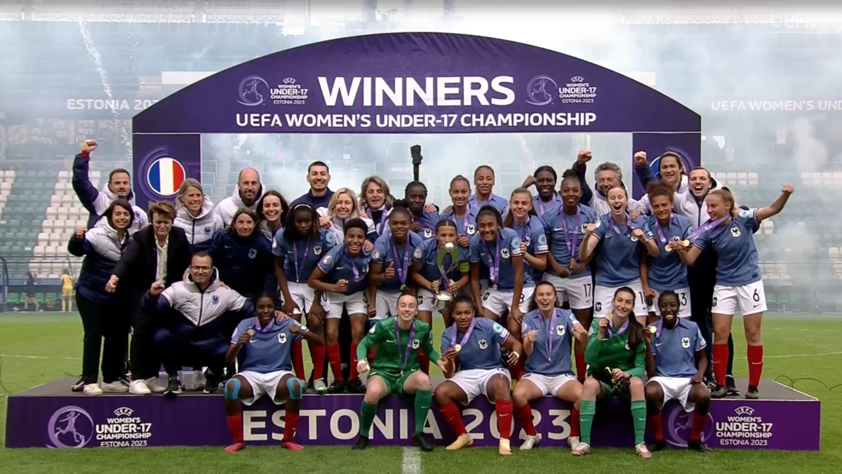Euro U17 : Premier titre de championnes d'Europe pour les Bleuettes, non sans frayeur