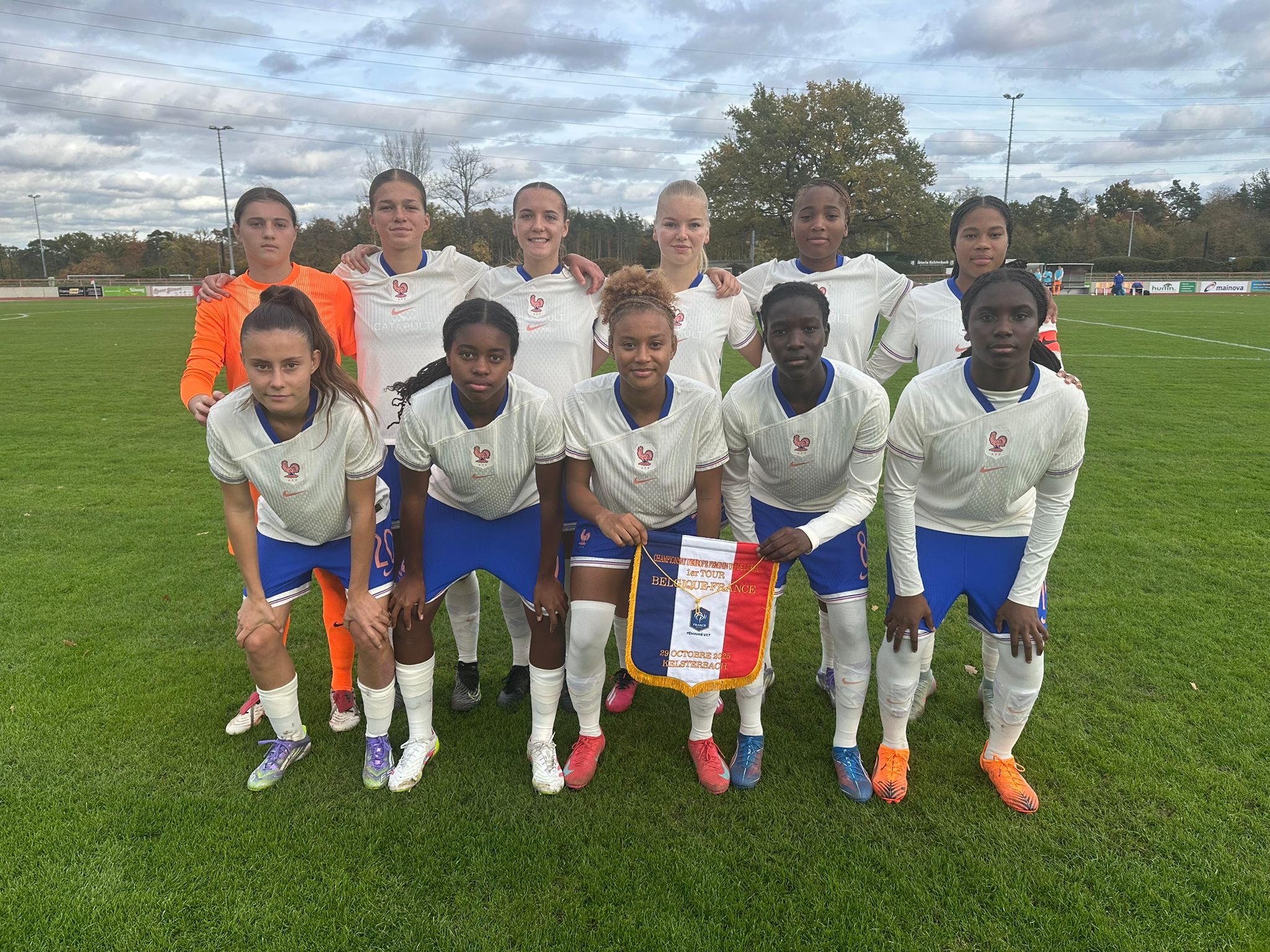 France féminine U17 : les Bleuettes concluent le Tour 1 en beauté