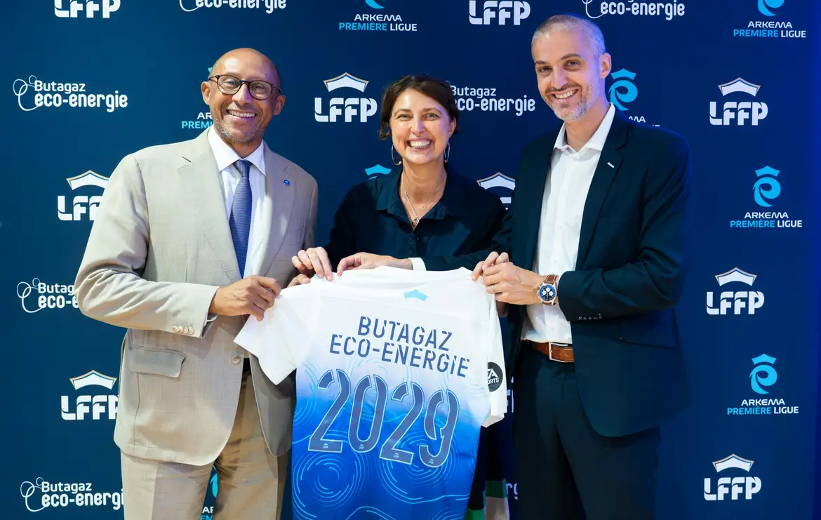 Arkema Première Ligue : la LFFP signe un partenariat avec Butagaz Eco‑énergie