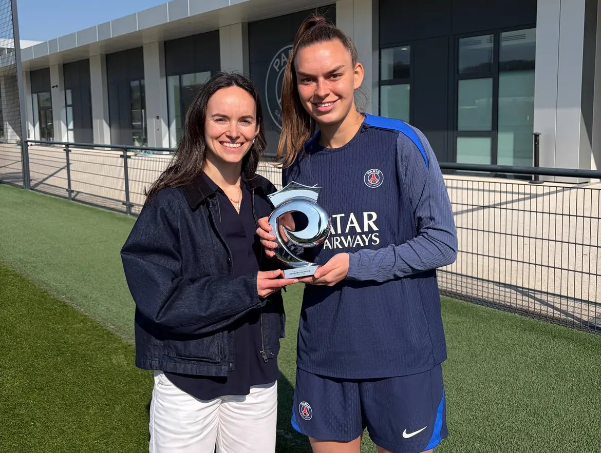 Romée Leuchter élue joueuse du mois de février