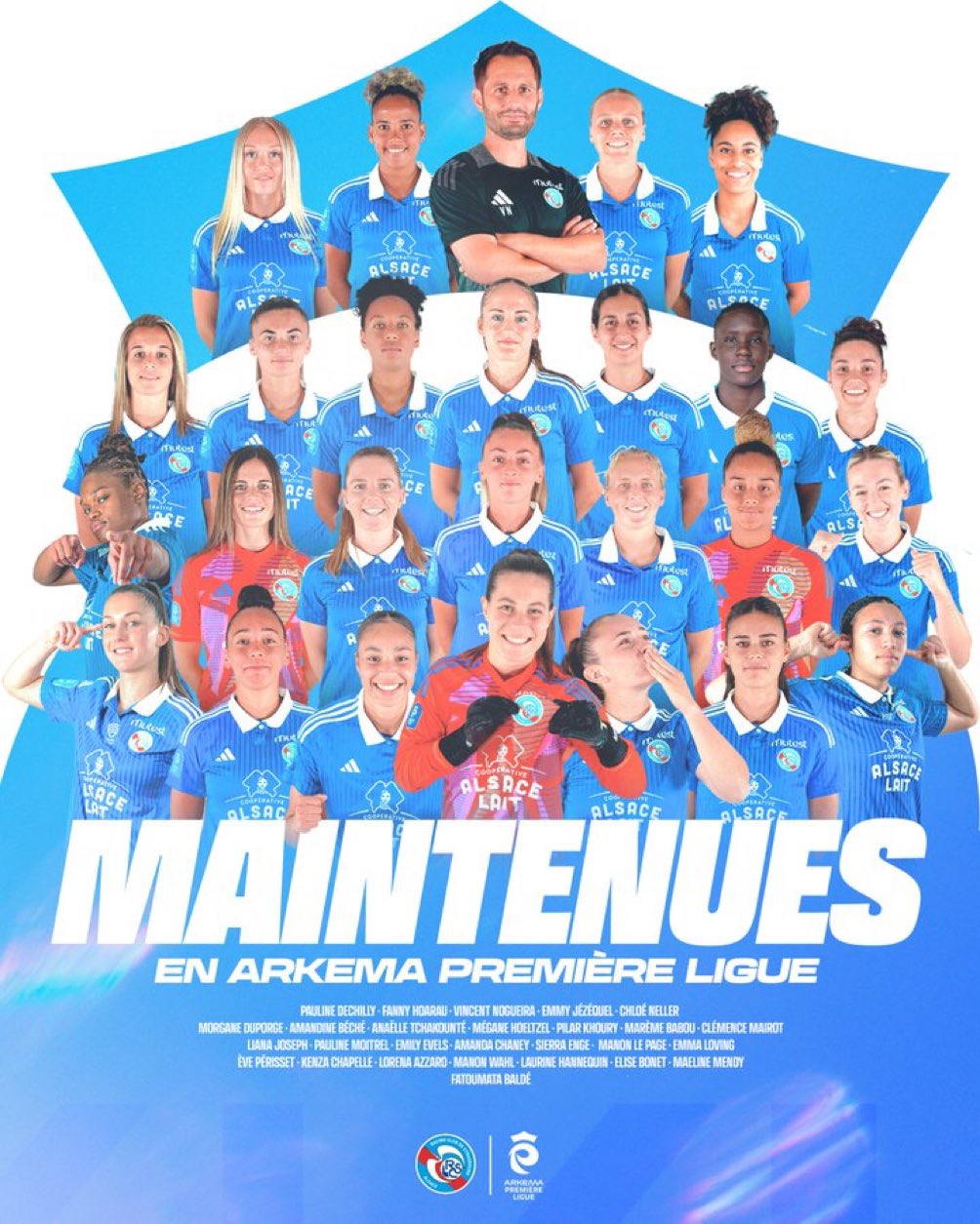 D1 Arkema : Strasbourg jusqu'au bout du temps additionnel.