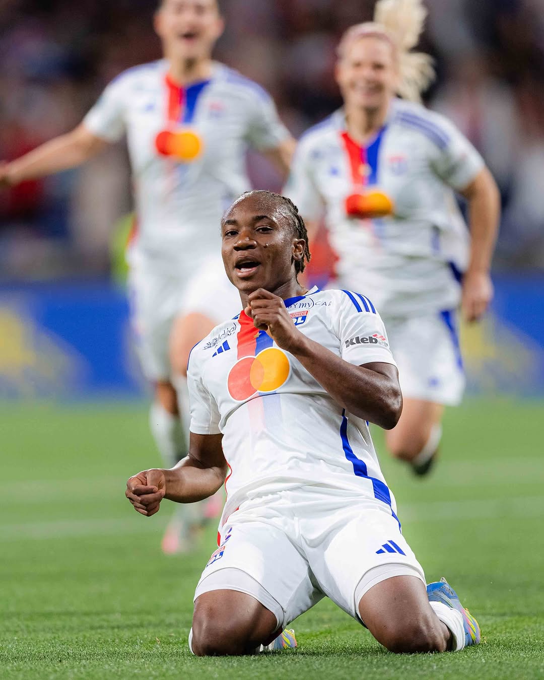 Melchie Dumornay propulse l’OL en tête avant la pause